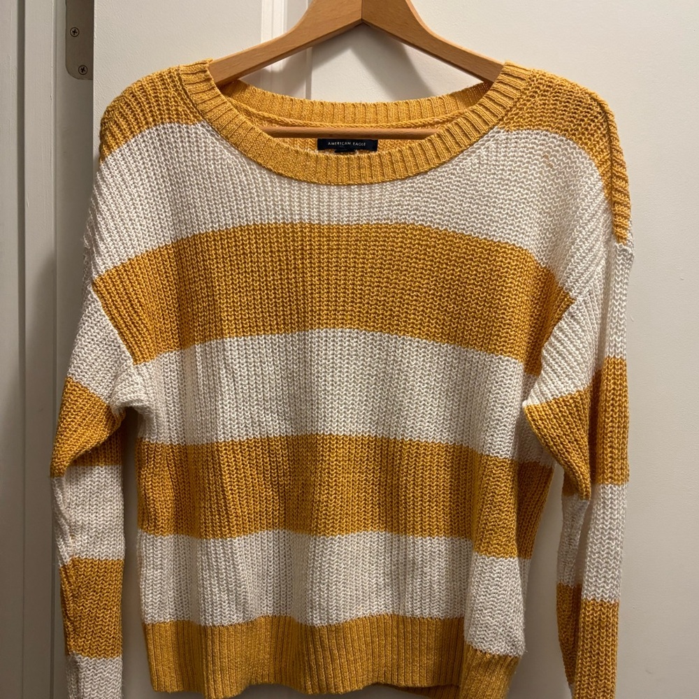 American Eagle Striped Sweater